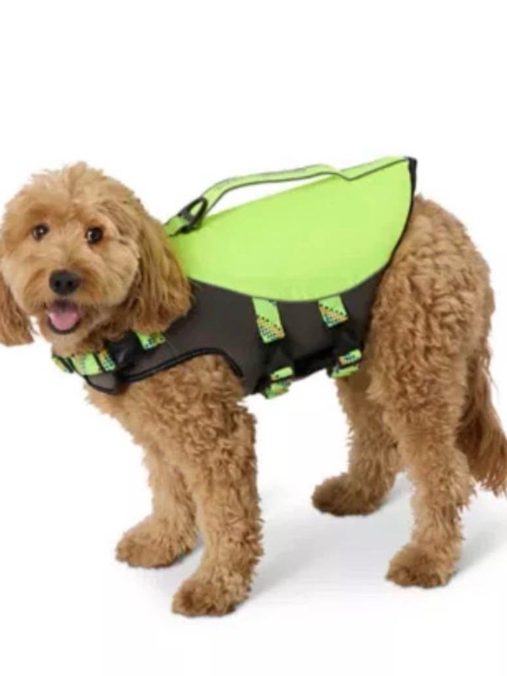 Arcadia Trail High Visibility Yellow Dog Life Jacket Medium